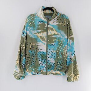 Ixspa Jamie Sadock Windbreaker Jacket Men L Sporty 70s-inspired Retro Golf Sport